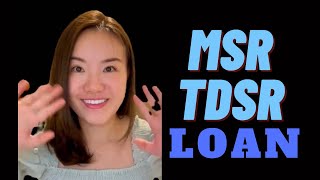 How to calculate your home loan with MSR & TDSR screenshot 2