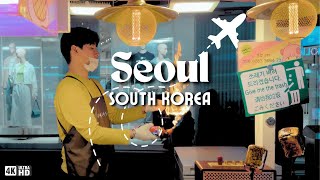 Manila to SEOUL South Korea | Myeongdong Street Food | 2024 Spring Travel Vlog 2