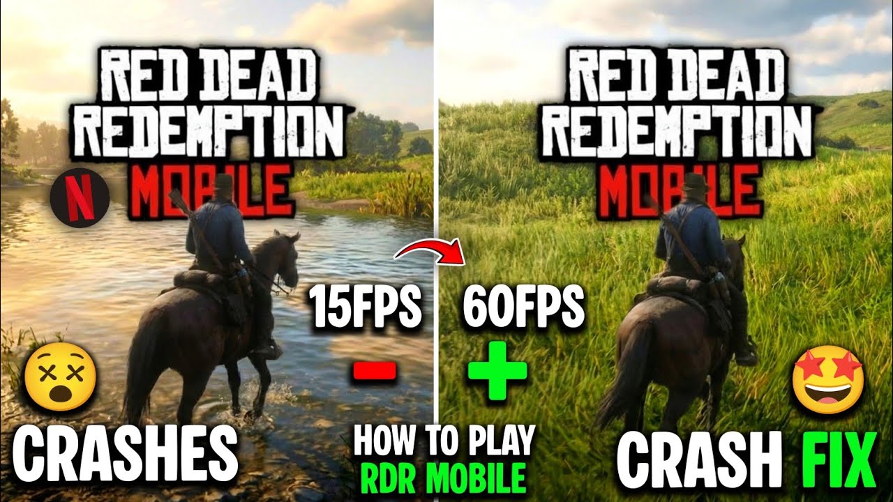 RED DEAD REDEMPTION MOBILE 🤯 ROCKSTAR VS NETFLIX EDITION | RDR ANDROID GAMEPLAY !