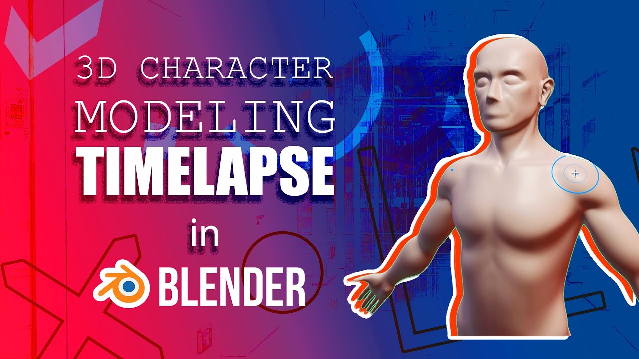 3d Character Modelling Timelapse In Blender Part 4 Youtube