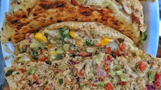 Pizza Kulcha Recipe | Stuffed Pizza Kulcha Recipe | Pizza Kulcha Kaise Banate Hain