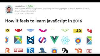 How it feels to learn javascript
