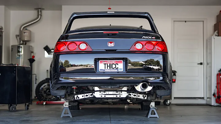 Installing a NECK BREAKING Honda Mod! | RSX Subframe Brace & Control Arms
