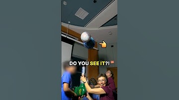We made our own solar eclipse! #shorts
