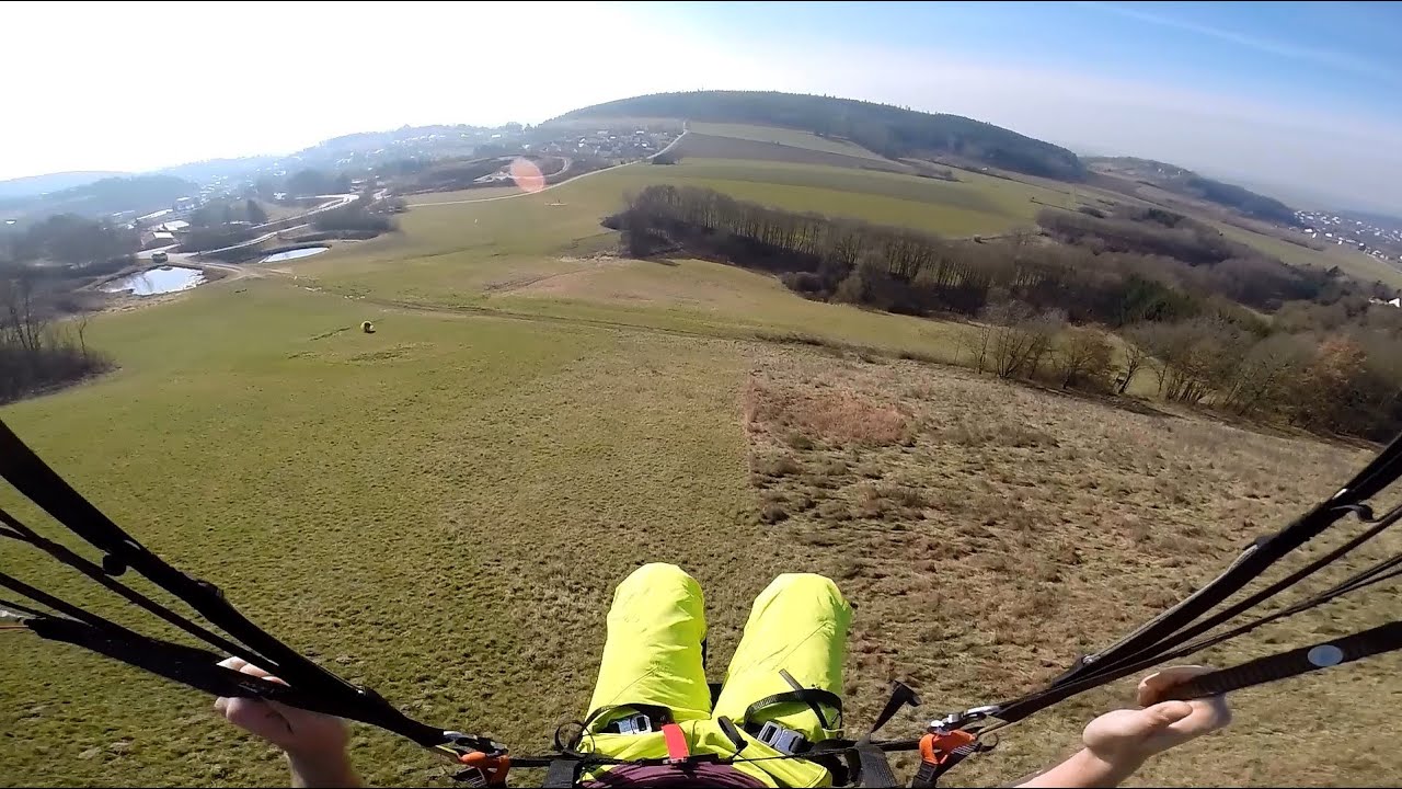 Gleitschirmfliegen Grundkurs Flugzentrum Bayerwald