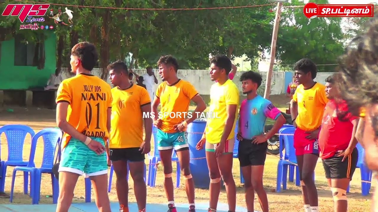 GRAND FINAL| THONDI SANDANAMARI vs KARAIKUDI JOLLY 10'S | SP.PATTINAM KABADDI TOURNAMENT 2025
