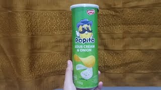 Naraya's Latest Review: Popito Sour Cream & Onion (Rp. 17,500)