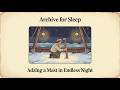 Archive For Sleep | Adzing a Mast in Endless Night – Arctic Whaler, 1871 Sleep Story