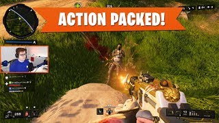 ACTION PACKED MATCH! | Black Ops 4 Blackout | PS4 Pro