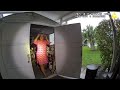 Lady Hides in Shed to Avoid Jail After Causing Chaos at Trailer Park