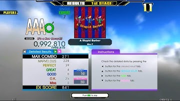 [SM5/DDR A] A Stupid Barber Expert Mode Great Full Combo AAA
