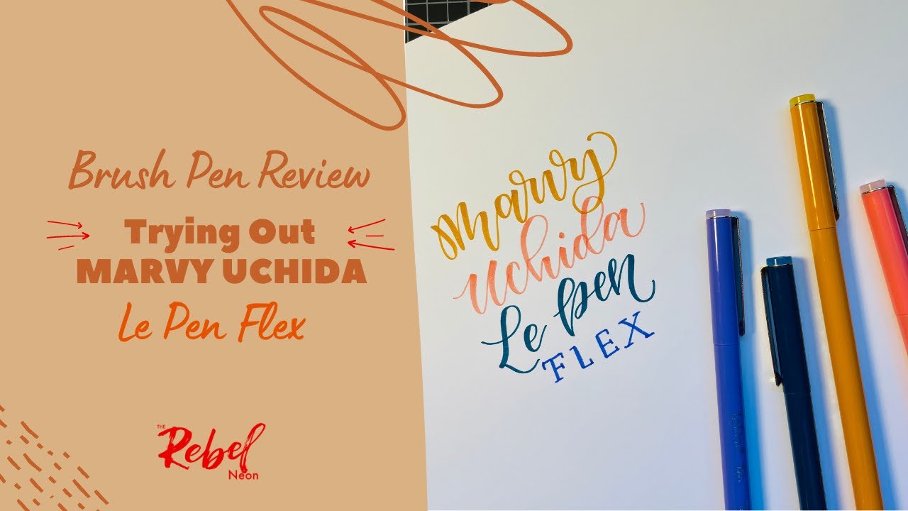 Marvy Le Pen Flex Brush Pen Review