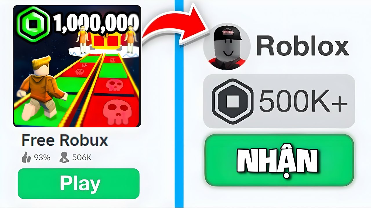Cách Nhận Robux Miễn Phí Mới Nhất 2025 Từ Trò Chơi Trong Roblox - YouTube