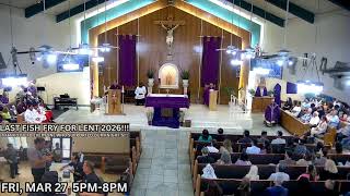 Holy Mass 03/22/2026 Rev. Fidel Rivero & Rev. John Gunningham