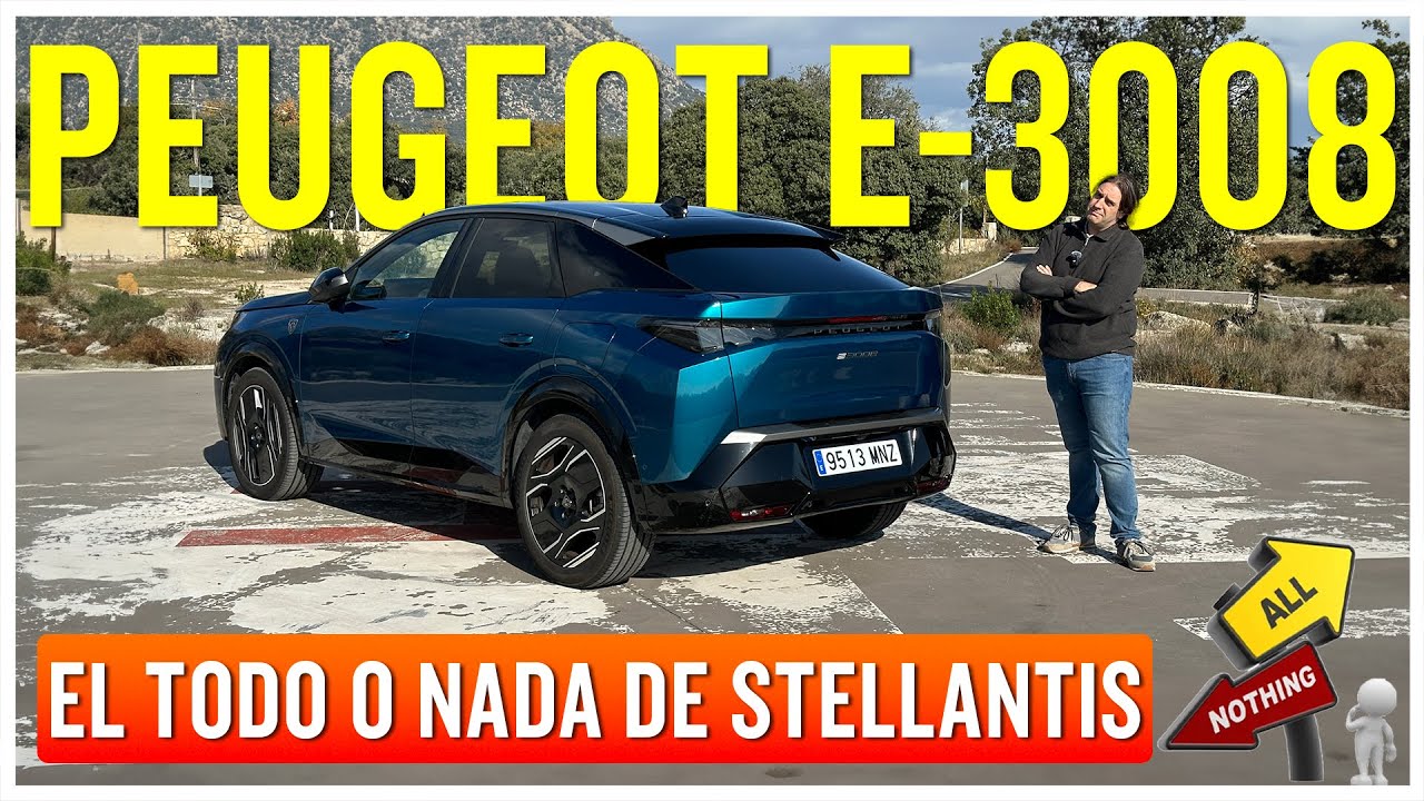 Peugeot E-3008 | ¡Este coche puede HUNDIR (o AUPAR) a Stellantis! | Primer contacto con STLA-Medium