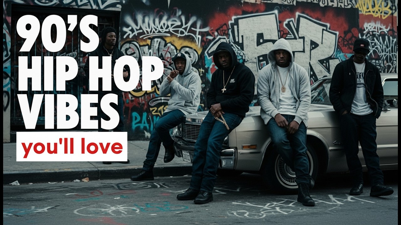 Old School Rap Mix – Great 90s Hip Hop tracks | Classic East Coast & West Coast Beats | 1 hour mix