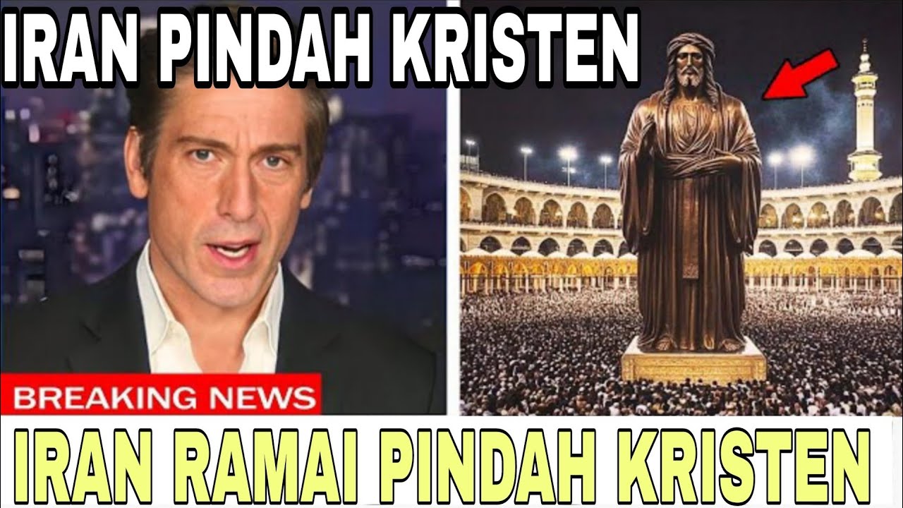 JUTAAN WARGA IRAN PINDAH KRISTEN- MURTAD SEDUNIA!! Mengagetkan Dunia!!