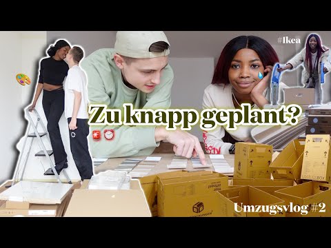 STRESS PUR 😭 WIR STREICHEN, KLEIDERSCHRANK, UMZUGSVORBEREITUNGEN, IKEA | VLOG