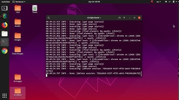 Varbase 8.6.8 Automated Functional Acceptance Testing Robot view simple screen recorder
