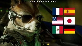 Which one FITS them BETTER? Star Fox Voice comparison #gaming #switch2