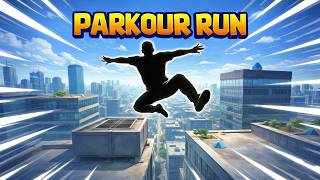 Immersive Interactive Warm-Up Rooftop Parkour Survival Intense Obstacle Challenge
