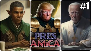 Trump, Biden, and Obama Play Dungeons and Dragons ft Ben Shapiro  Pres Amica Ep 1