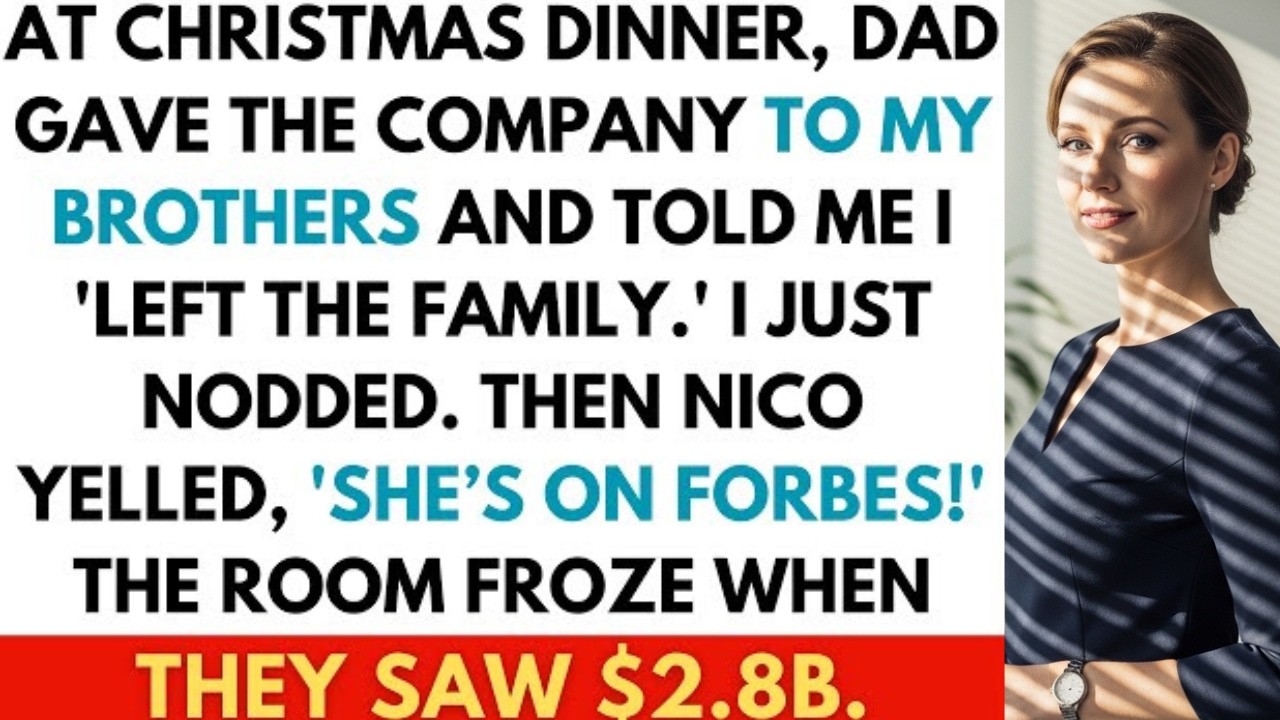 At Christmas, My Family Gave the Business to My Brothers—Then Forbes Listed Me at $2.8B