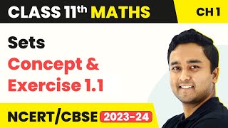 Concept and Exercise 1.1 - Sets | Class 11 Maths RD Sharma Chapter 1 (2022 - 23) screenshot 1