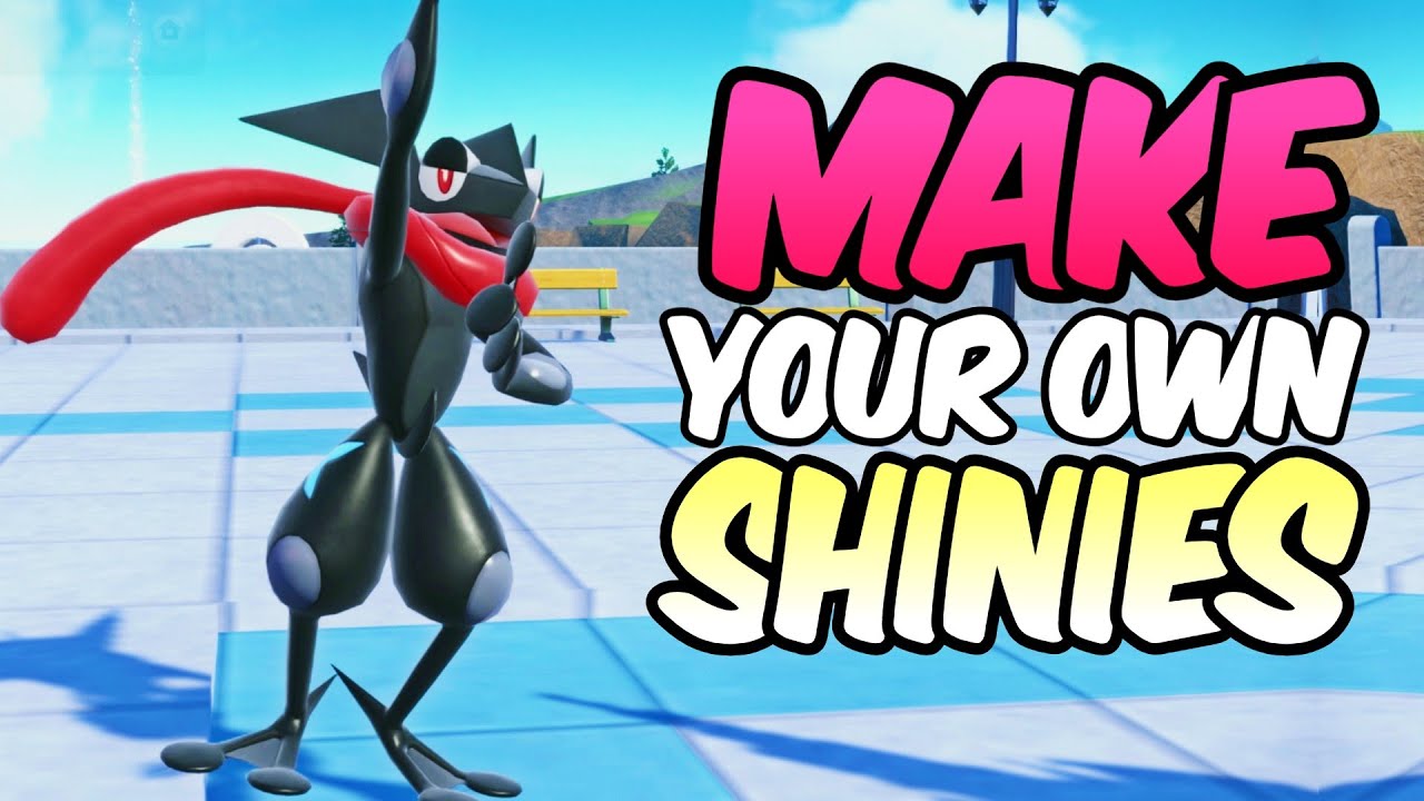 Создайте своего собственного сияющего покемона ПРЯМО СЕЙЧАС в цвете Алый Фиолетовый