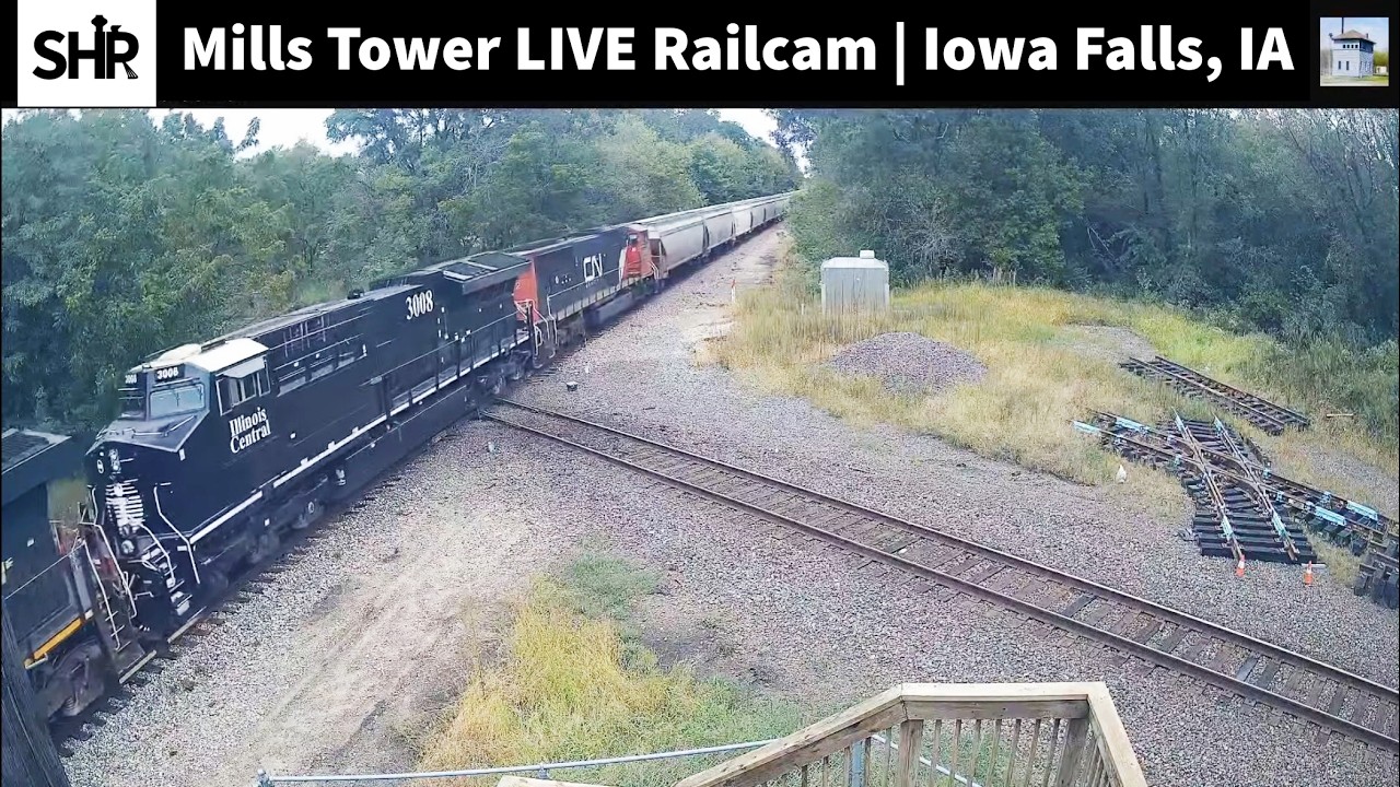 Mills Tower Live Railcam - Iowa Falls, IA live camera thumbnail