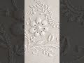 hand embroidery design work tutorial for beginners #embroidery #shortvideo @AishaEmbroidryArt