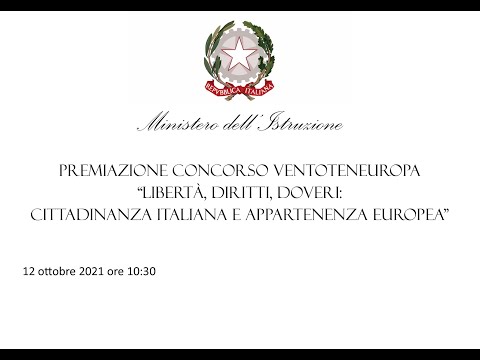 Concorso VentotenEuropa “Libertà, Diritti, Doveri: cittadinanza italiana e appartenenza Europea”