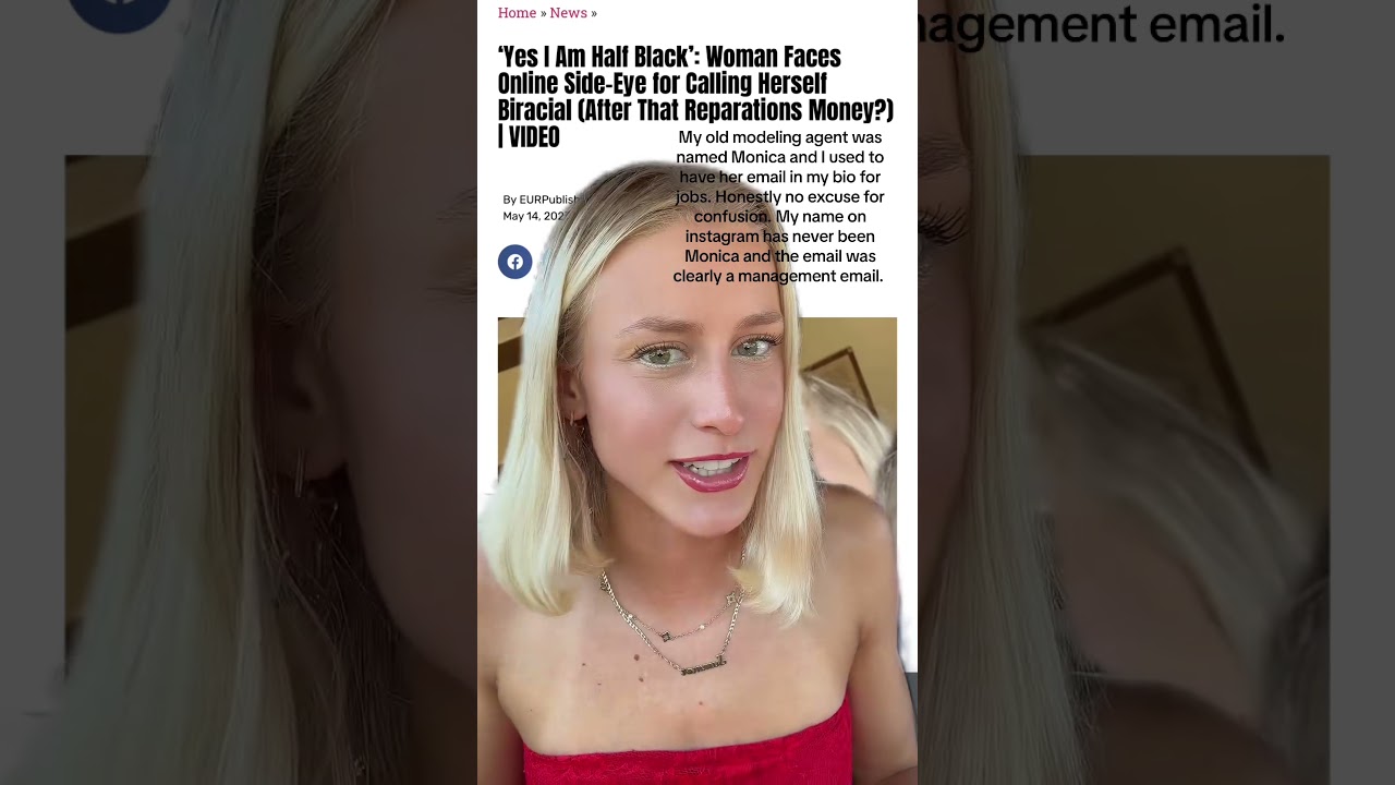 I lied about being black for money? 