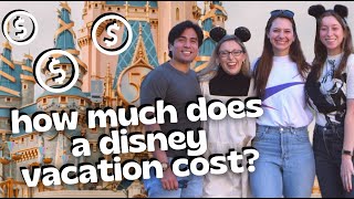 How Much Does A Disney Vacation Cost? | A Full Breakdown Of How Much We Spent On A Four Person Trip