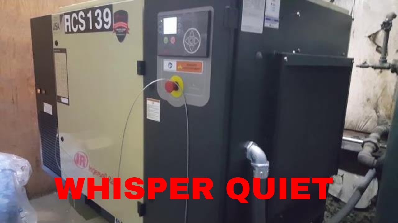 INGERSOLL RAND QUIET AIR COMPRESSOR REVIEW YouTube