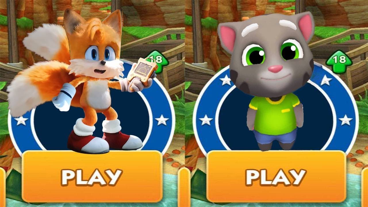 Talking Tom Gold Run - Talking Tom Character vs Ryder Paw Runner Patrol ...