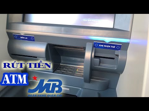 Video Hướng dẫn rút tiền ATM MB bank - ATM ngân hàng quân đội - youtube