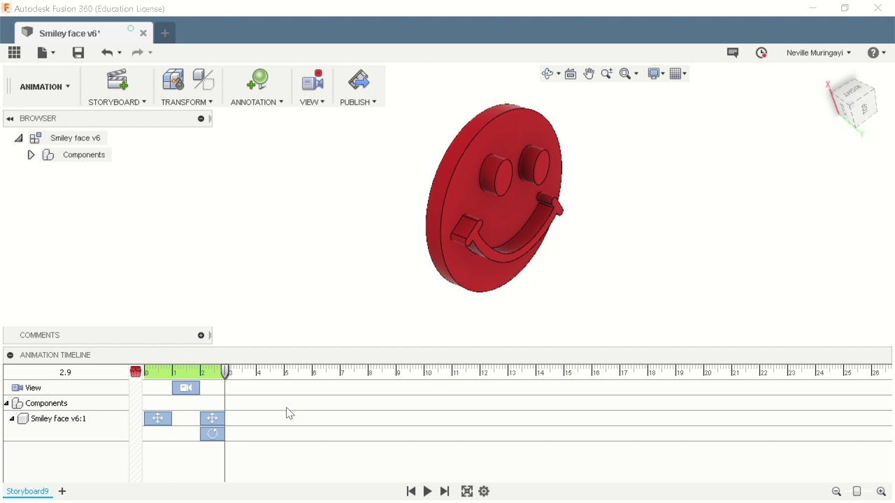 How to animate a model - YouTube
