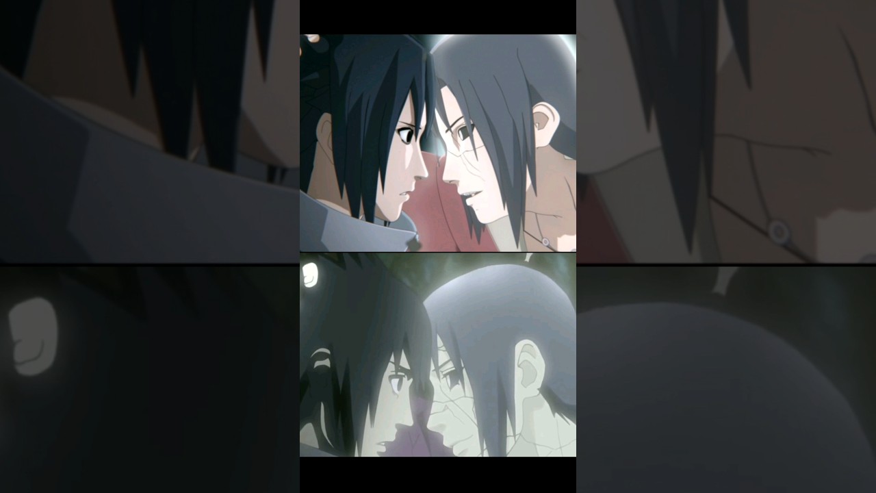 Itachi reanimated ||Itachi says goodbye to sasuke 