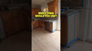What's the best stain color for hardwoods?