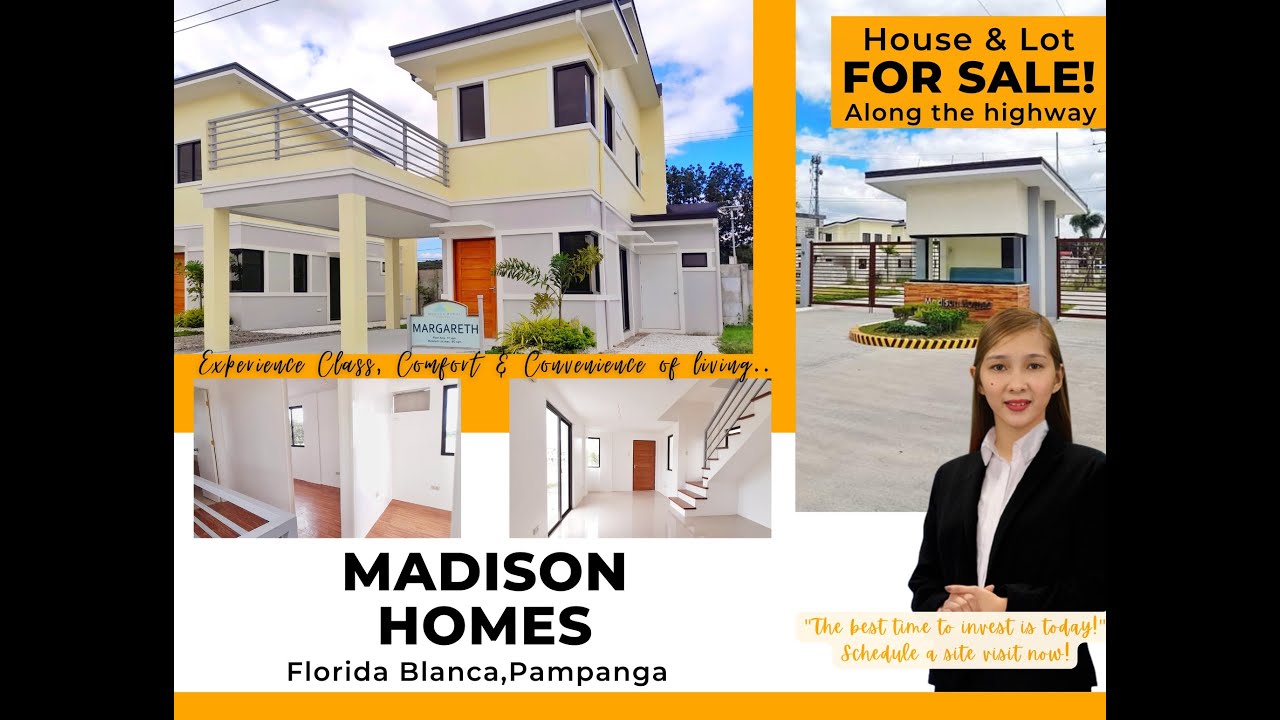 House & Lot For Sale MADISON HOMES Florida Blanca, Pampanga by