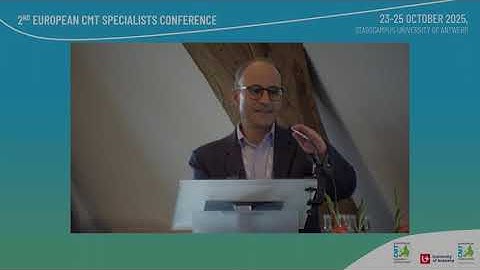 PLENARY 3  |  Current status of therapeutics development for CMT neuropathies  |  Kleopas Kleopa