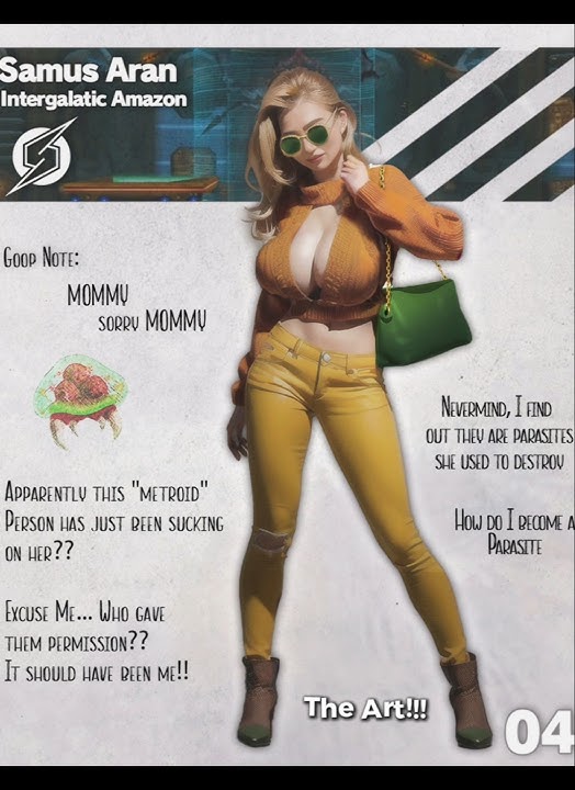 Samus Aran (Goopified) #shorts #metroid