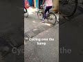 Cycling Over The Bump #slowmotion #cycling