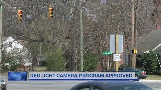 Greenville City Council approves agreement for red light camera program