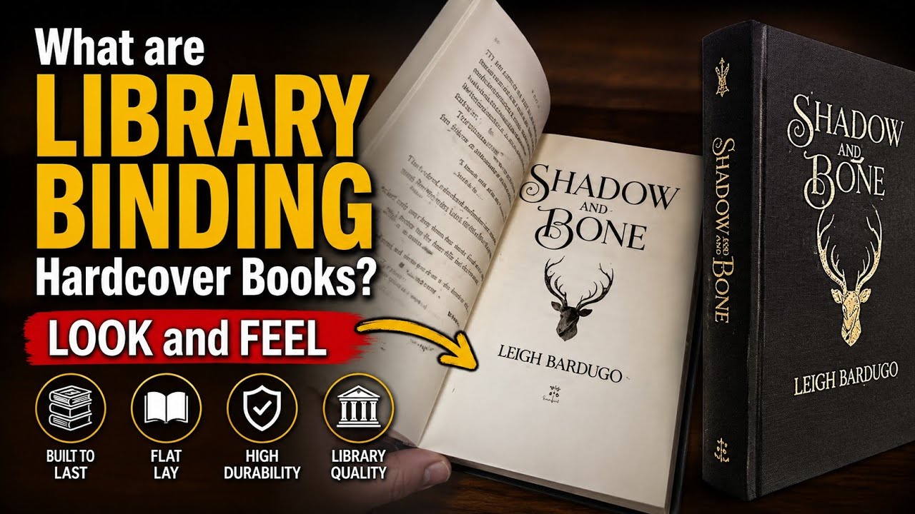 What LIBRARY BINDING Books LOOK And FEEL Like YouTube