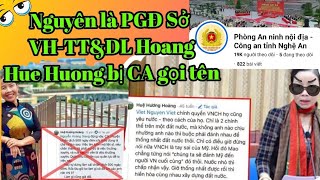 Nguyen PGĐ Sở VHTT&DL Hoang Hue Huong xúc phạm...