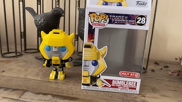 Transformers bumblebee Funko pop target exclusive vinyl figure