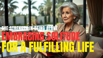 The Strength in Being Alone: Embracing Solitude for a Fulfilling Life