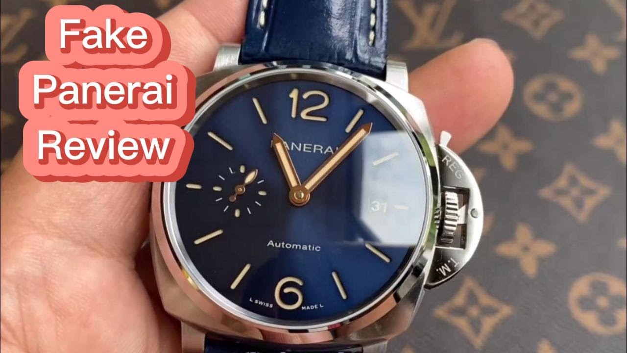Fake Panerai watch review high version replica.I think it is the same with original